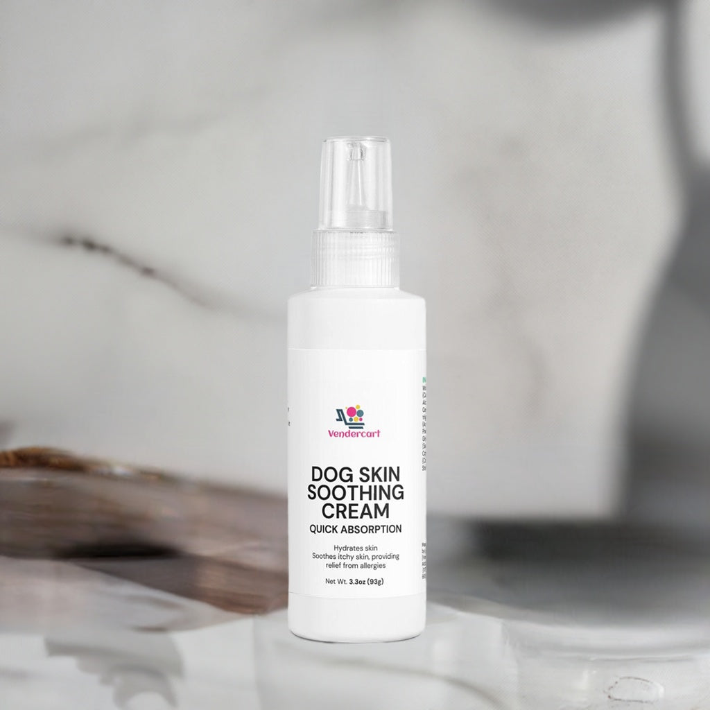 Crema calmante para la piel de tu mascota