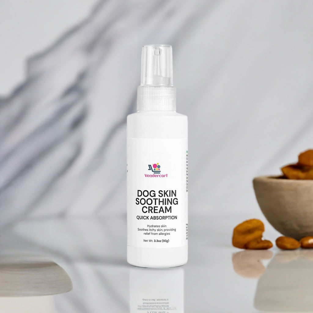 Crema calmante para la piel de tu mascota