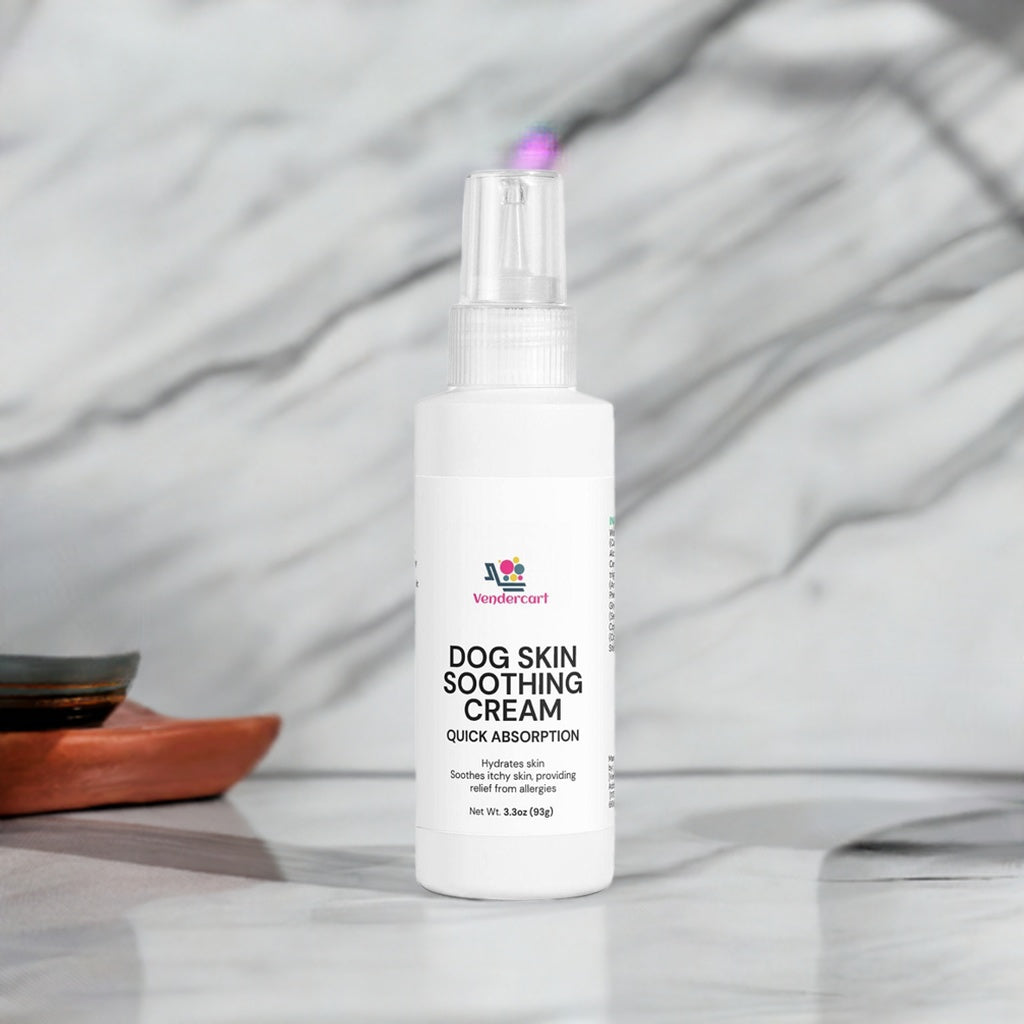 Crema calmante para la piel de tu mascota